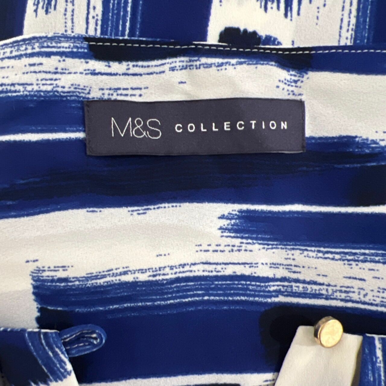 Marks & Spencer Blue & White Sleeveless