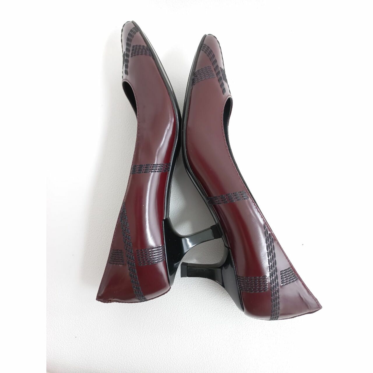 Tod's Women Pump Maroon Heels