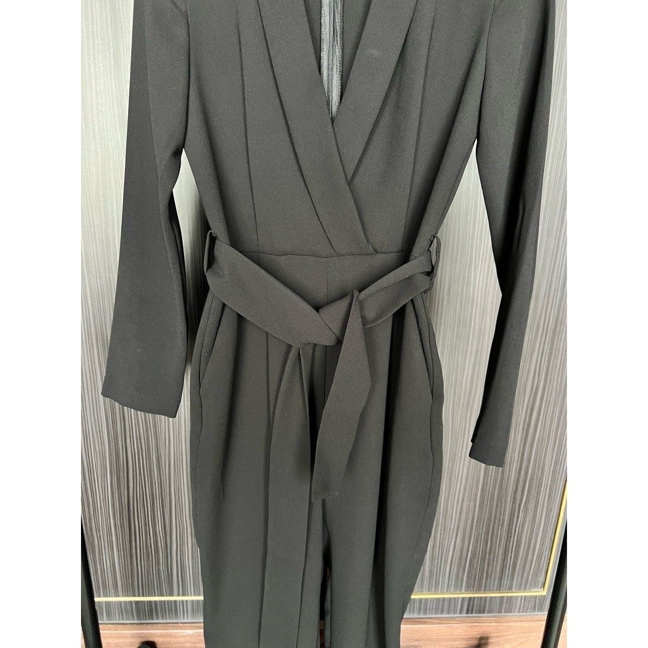 Mango Black Jumpsuit