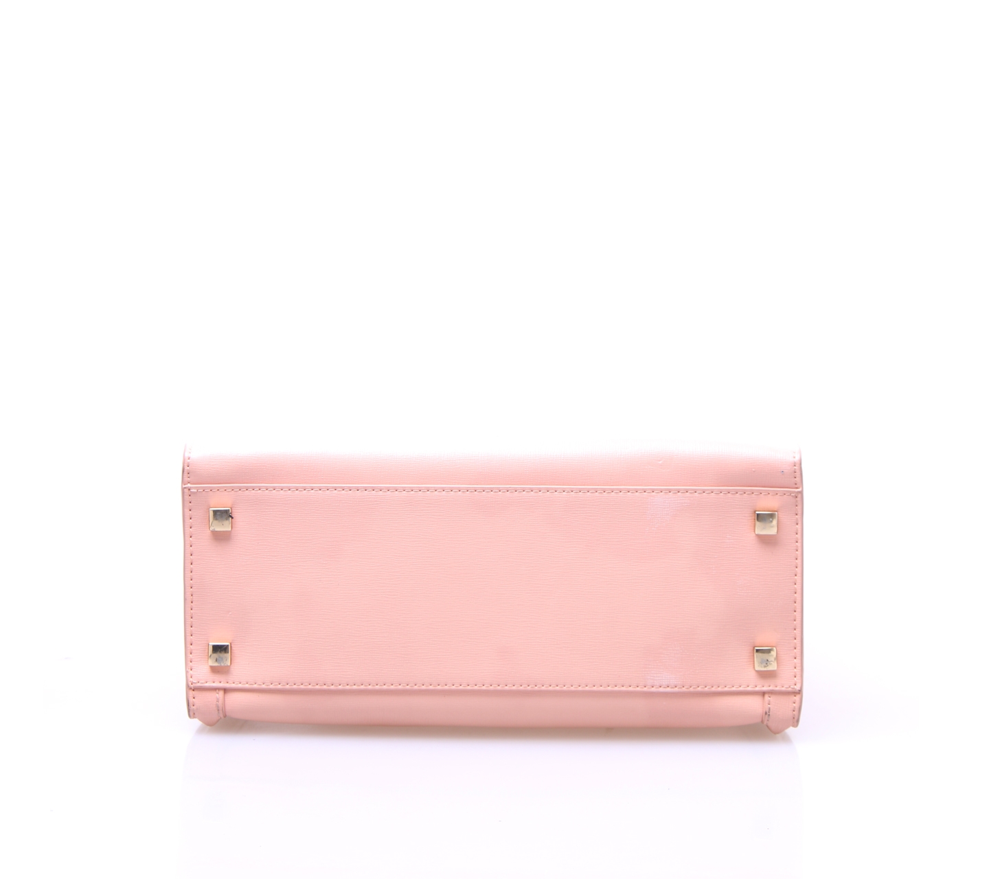 Charles & Keith Pink Leather Satchel