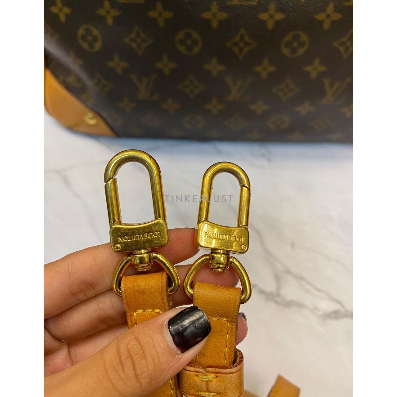 Louis Vuitton Estrela Mono Tote MM 2012 Satchel