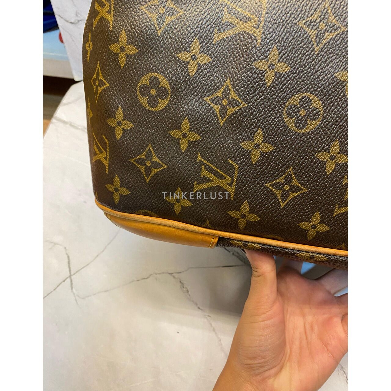 Louis Vuitton Estrela Mono Tote MM 2012 Satchel