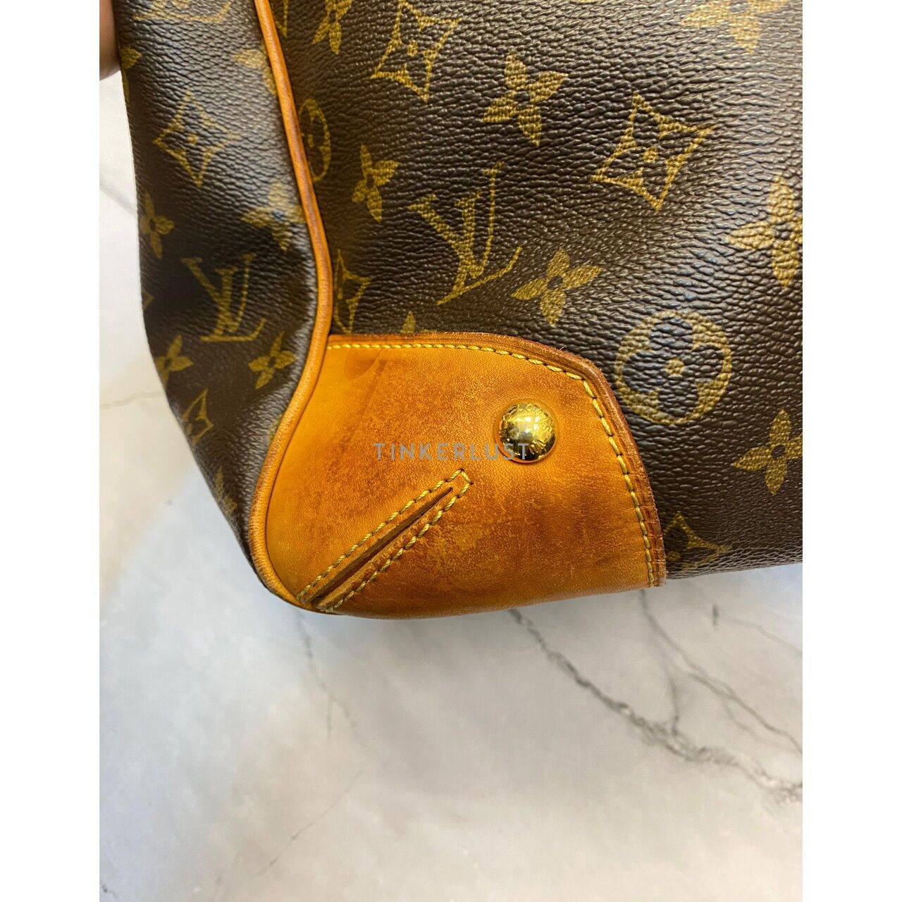 Louis Vuitton Estrela Mono Tote MM 2012 Satchel