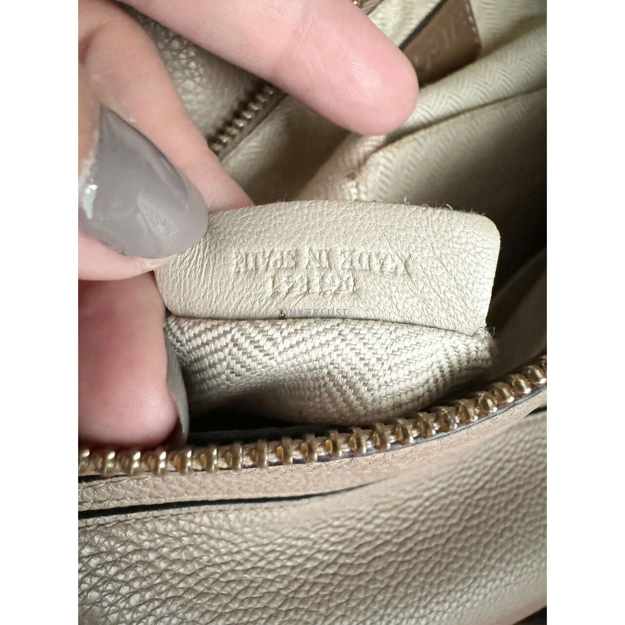 Loewe Puzzle Small Taupe Grained Leather 2018 Satchel