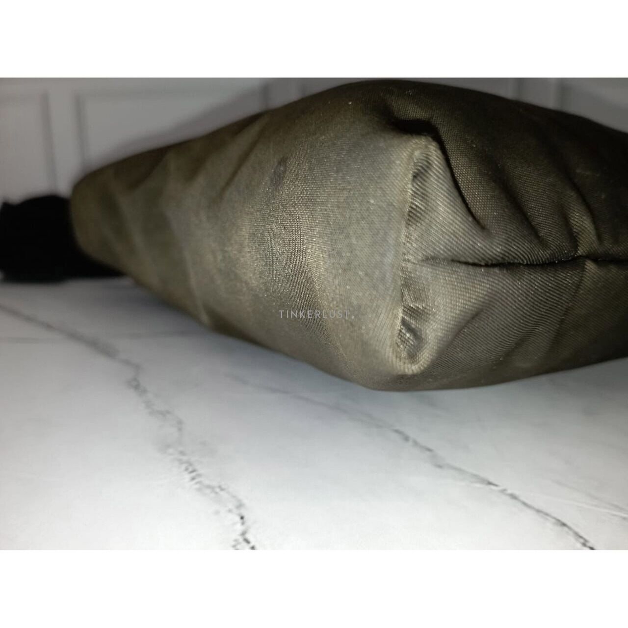 Prada Khaki Green Nylon Sling Bag