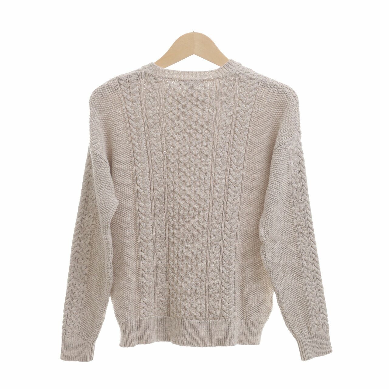 Mango Light Grey Sweater