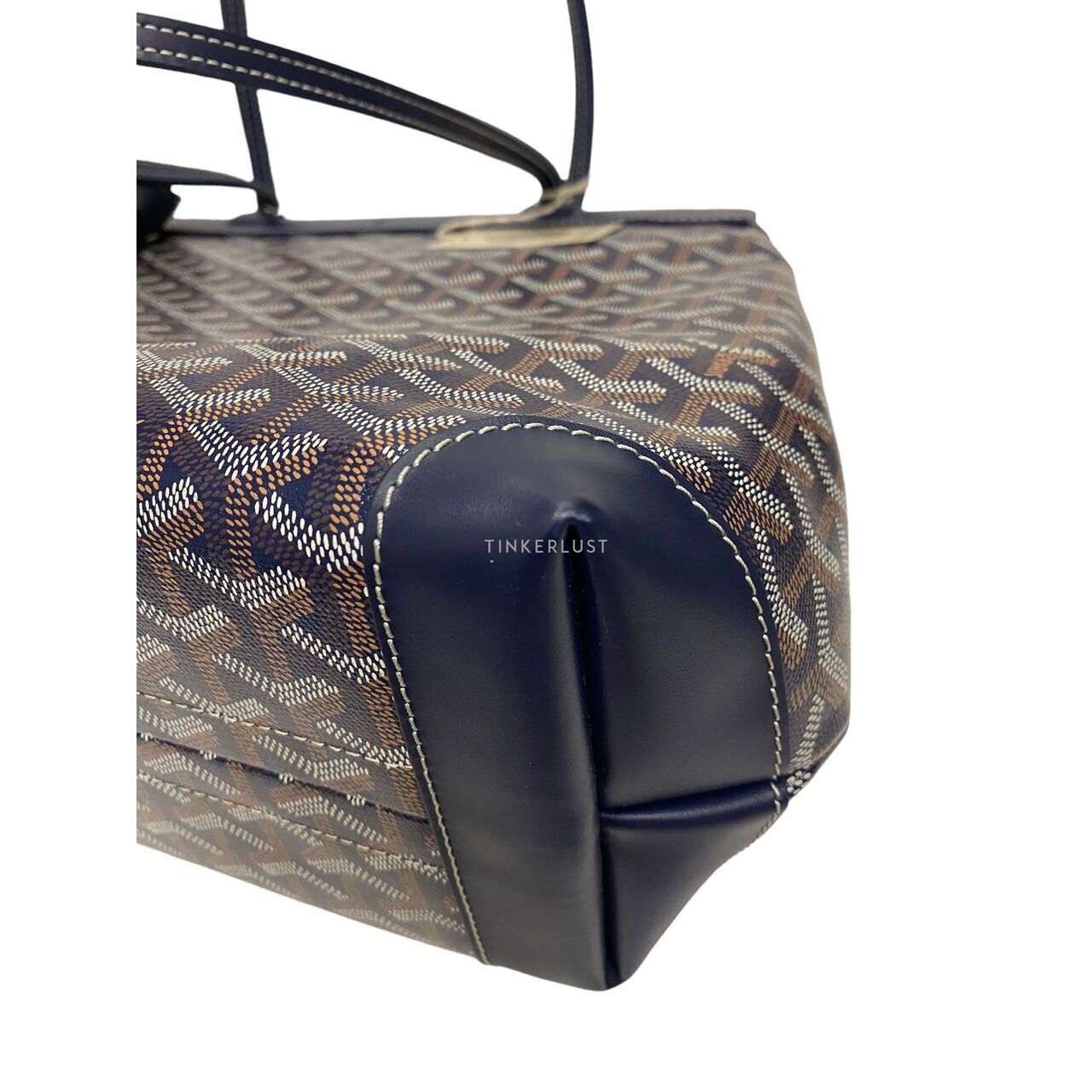 Goyard Bellechase PM Navy Blue Tote Bag