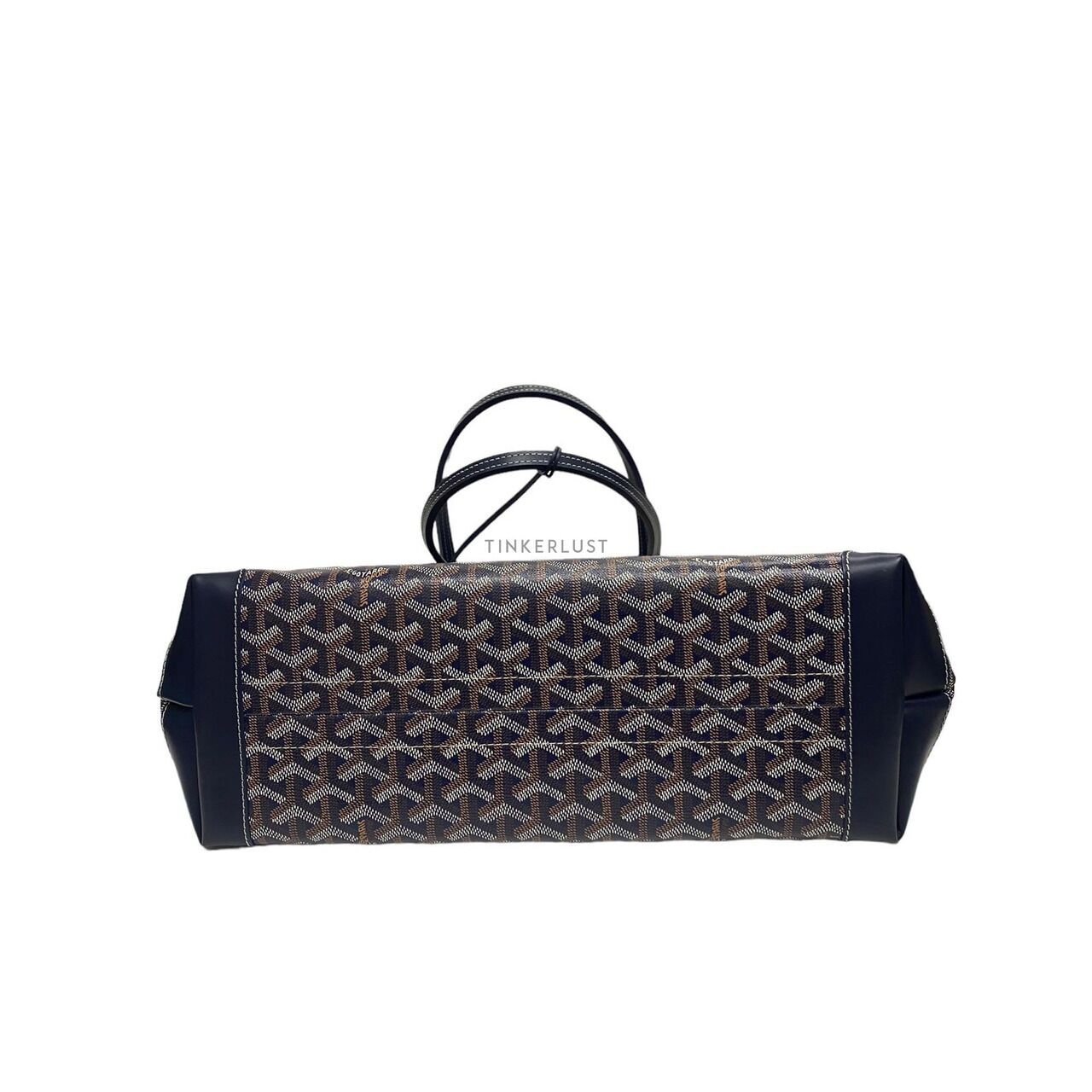 Goyard Bellechase PM Navy Blue Tote Bag