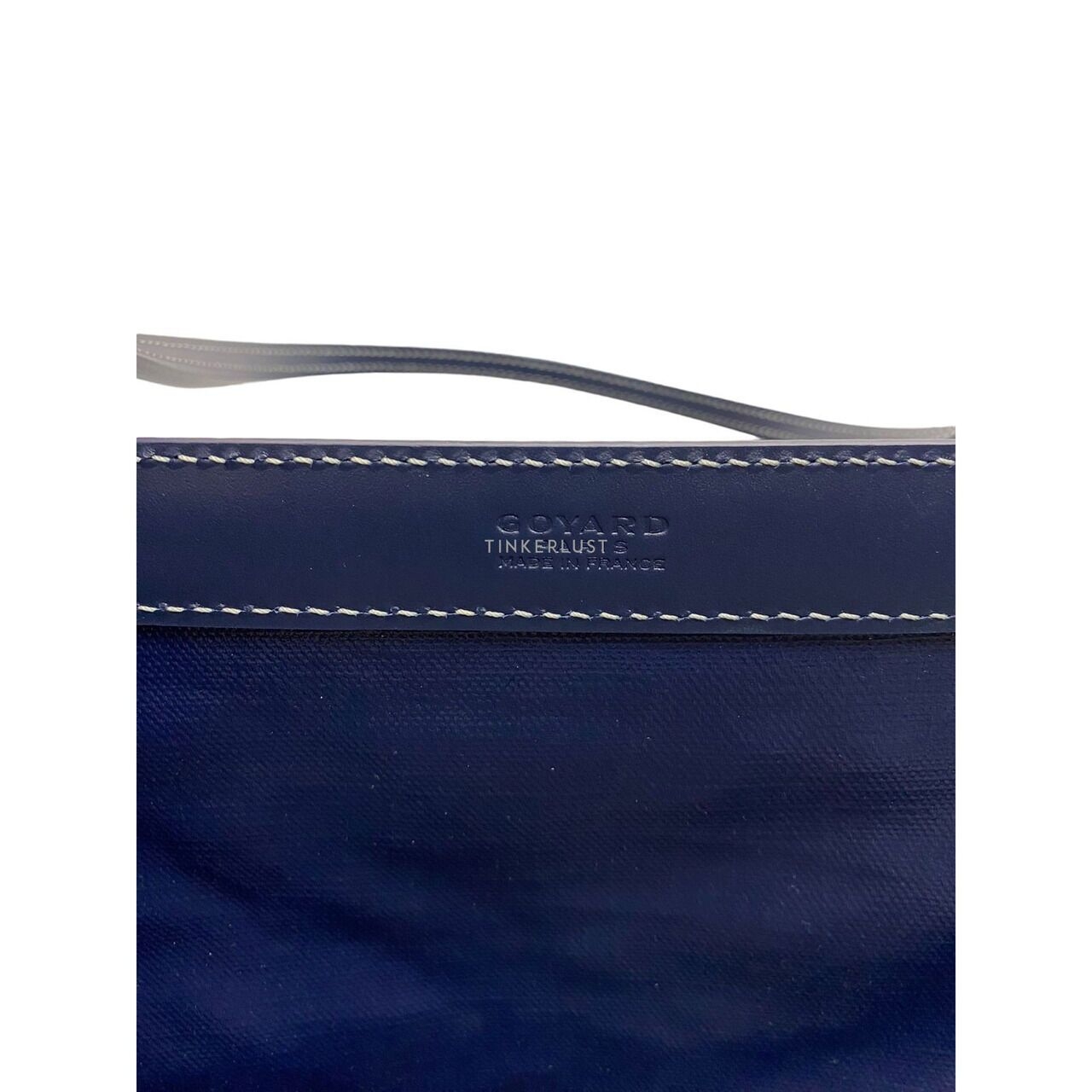 Goyard Bellechase PM Navy Blue Tote Bag