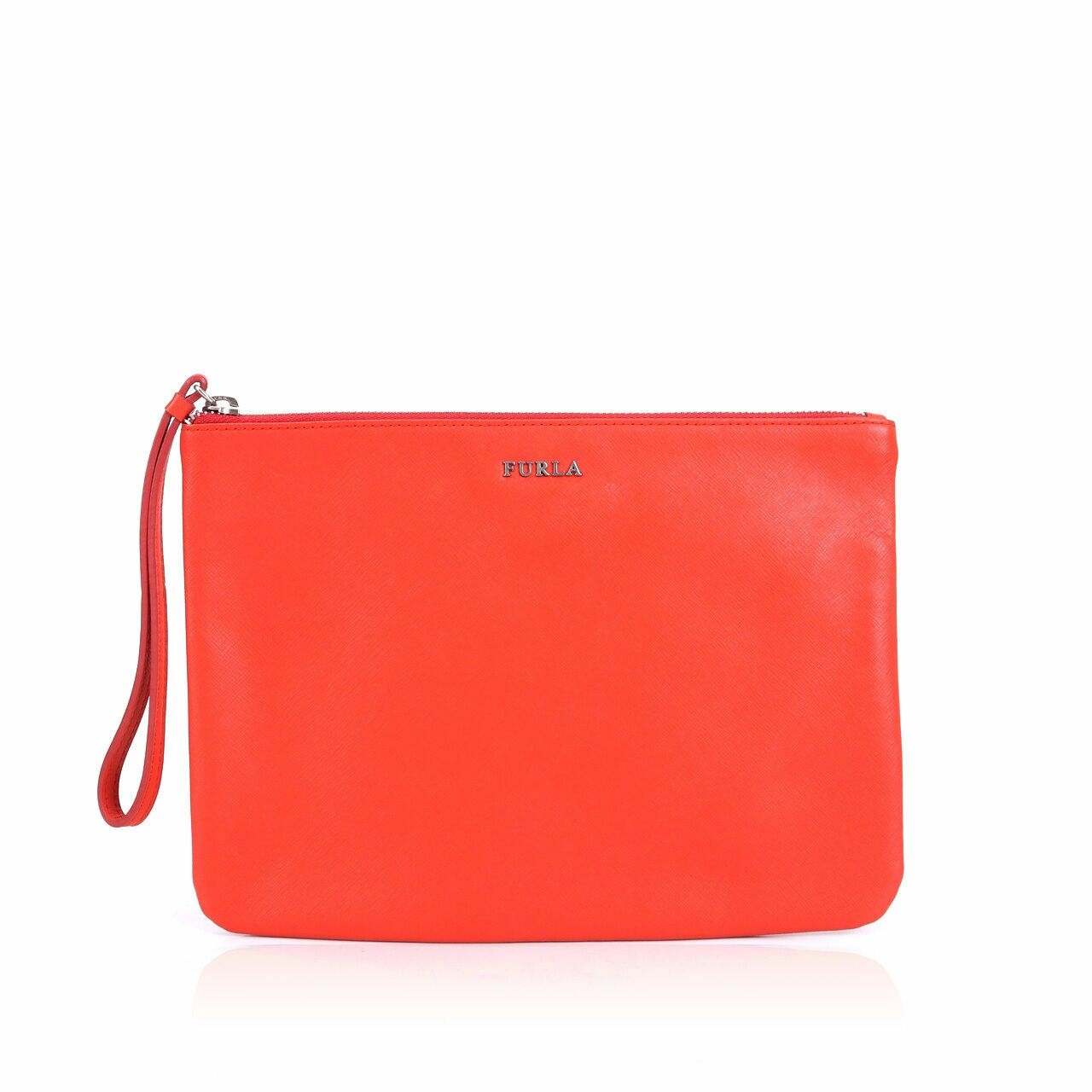 Furla Orange Clutch