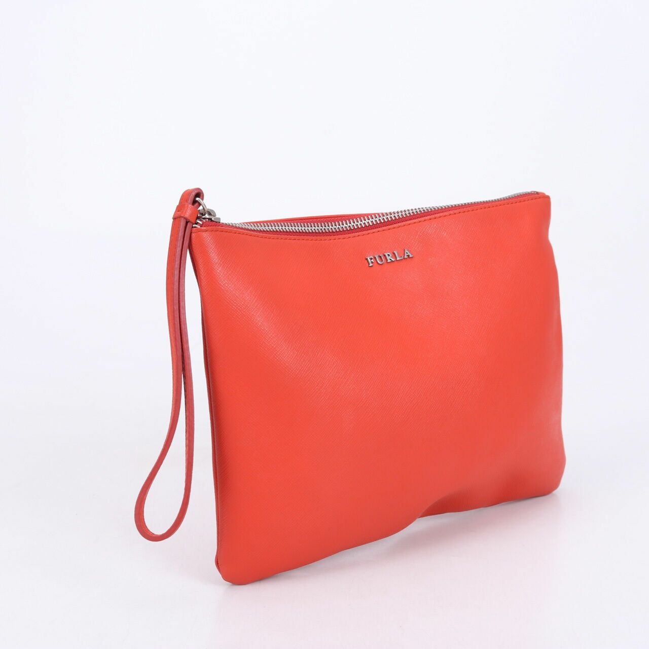 Furla Orange Clutch