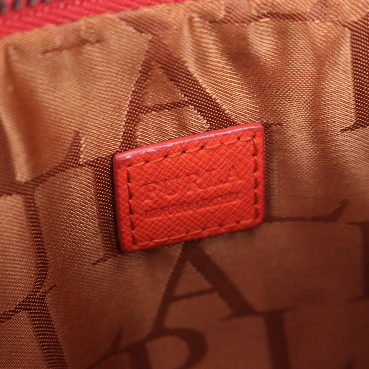 Furla Orange Clutch