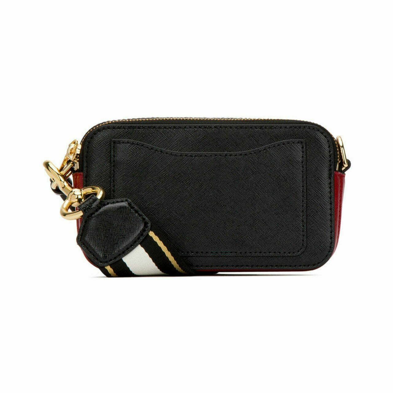 Marc Jacobs The Snapshot Camera Bag Black Red Ghw