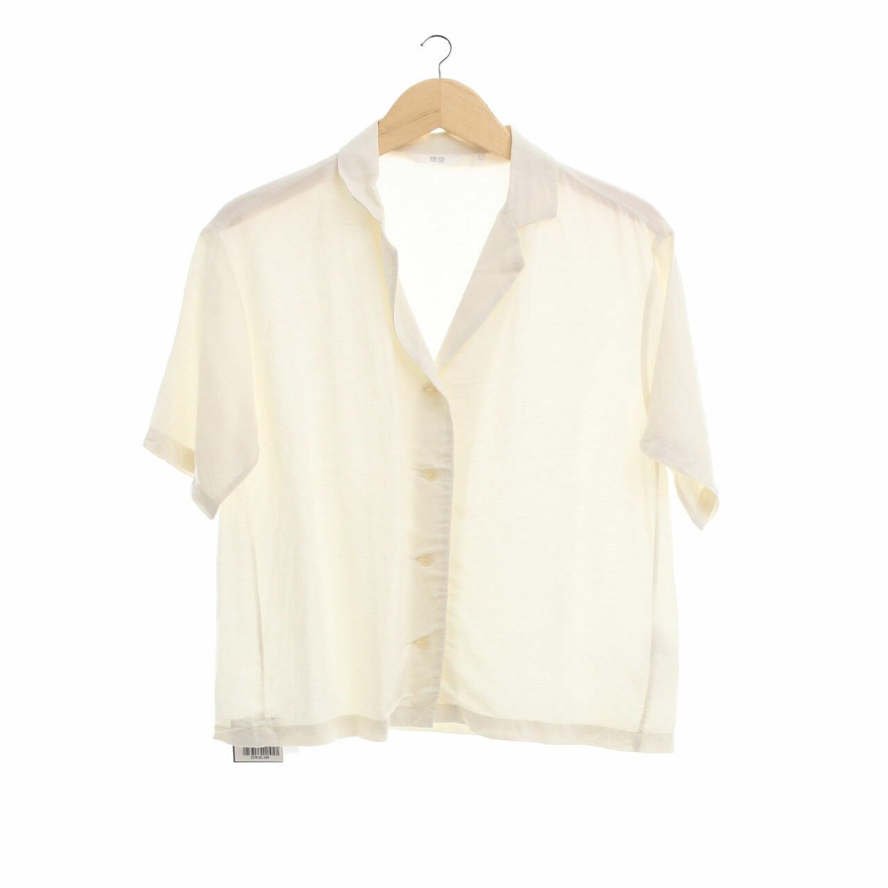 UNIQLO Off White Blouse