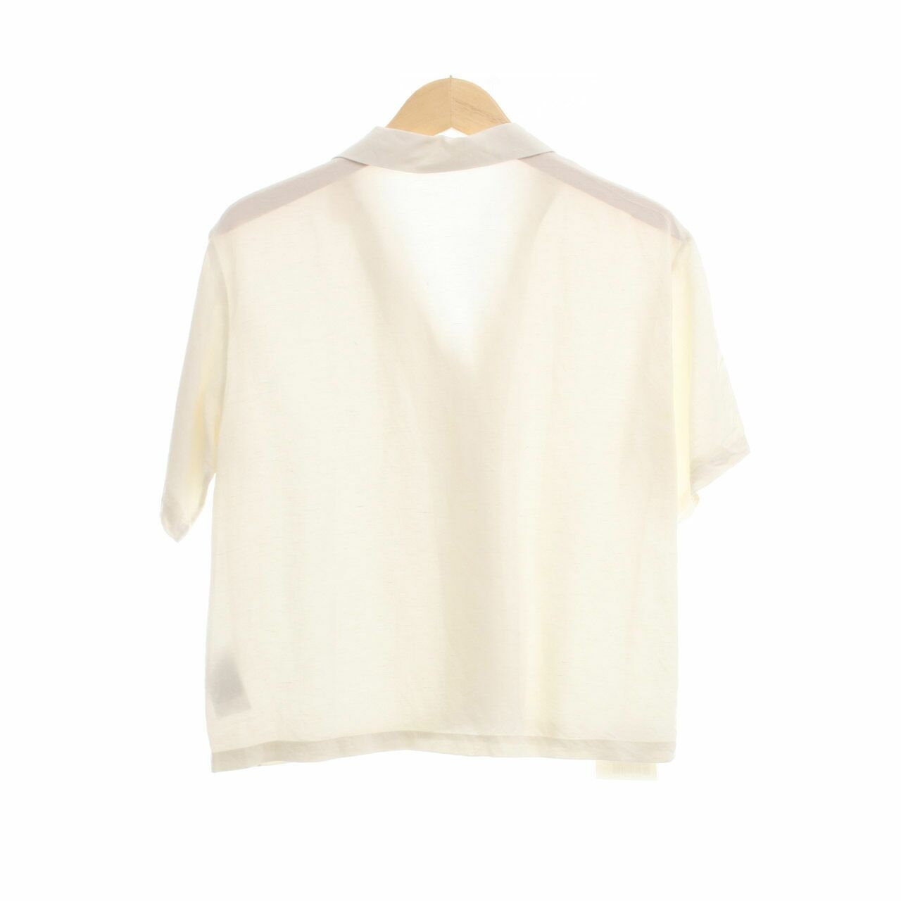 UNIQLO Off White Blouse