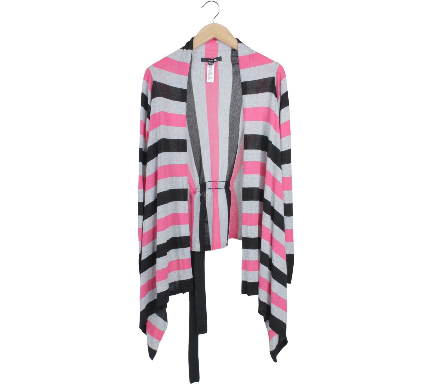 Forever 21 Multi Colour Striped Outerwear