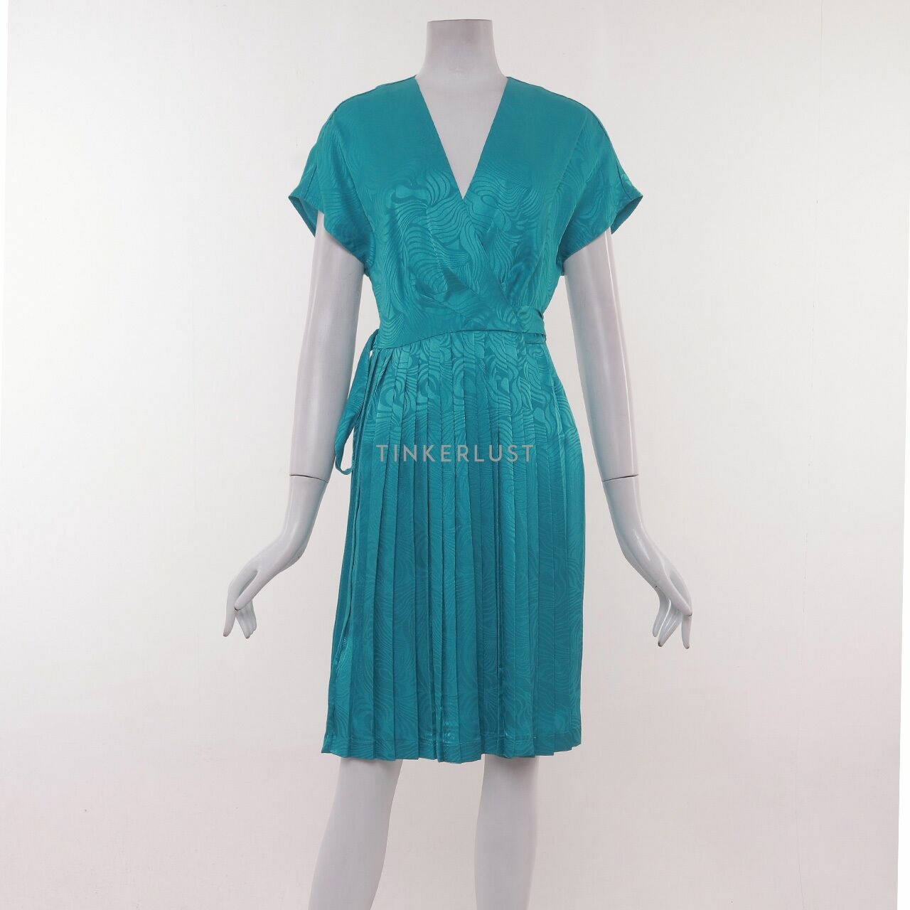 Private Collection Tosca Wrap Mini Dress