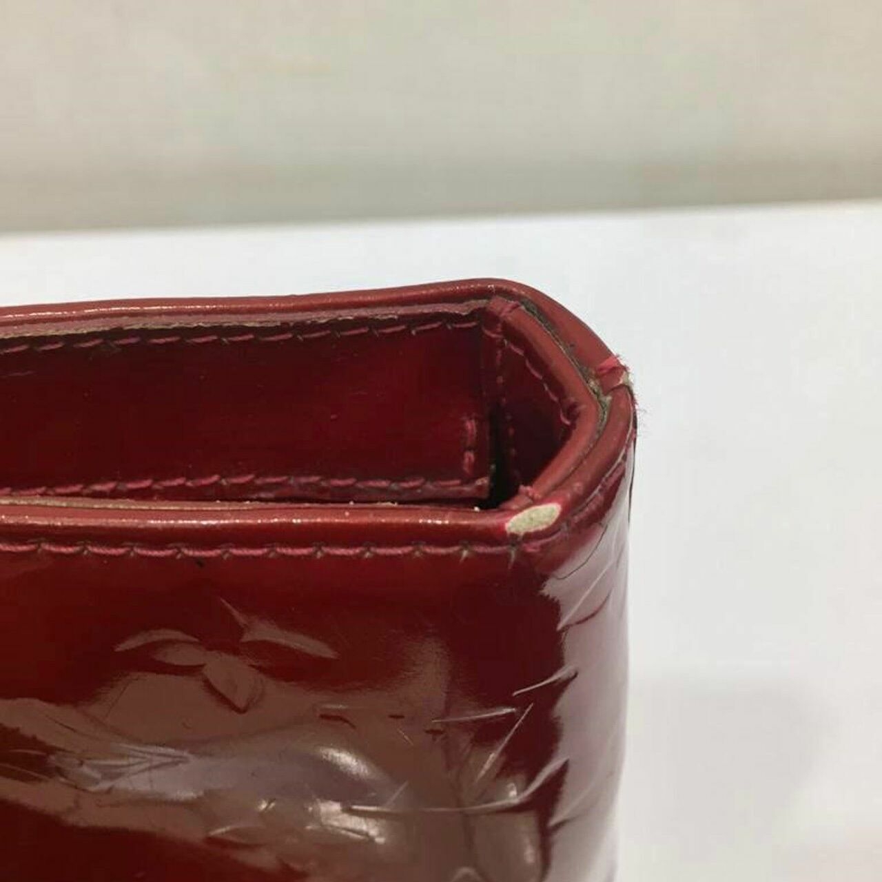 Louis Vuitton Brentwood Red Vernis Tote Bag