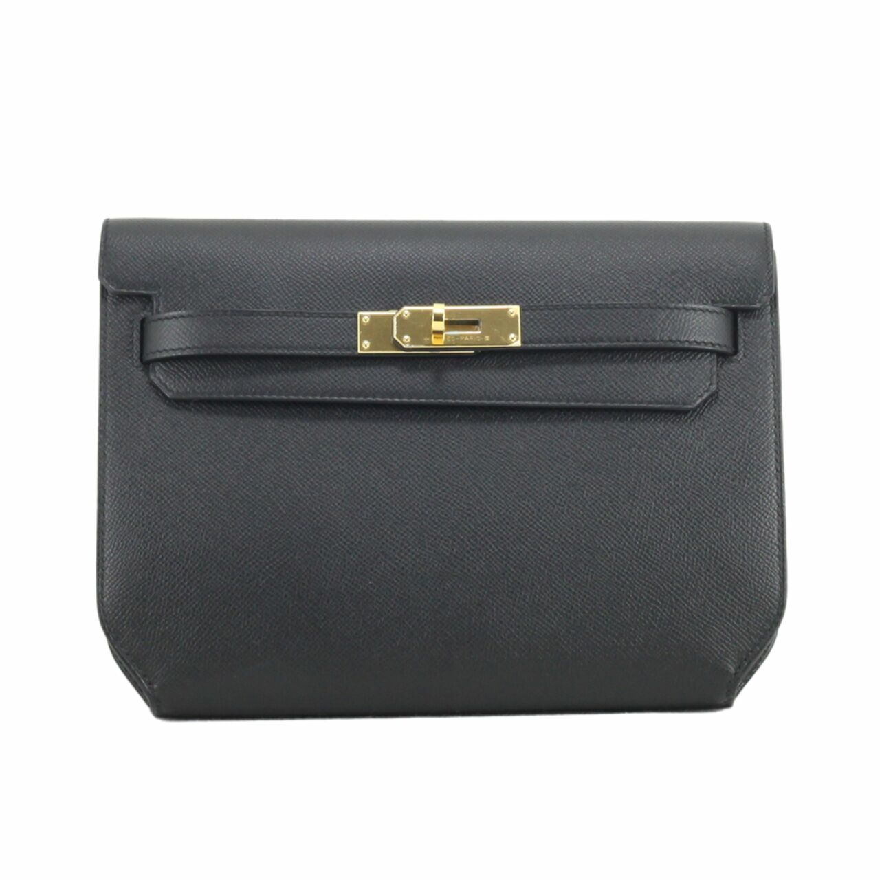 Hermès Black Clutch