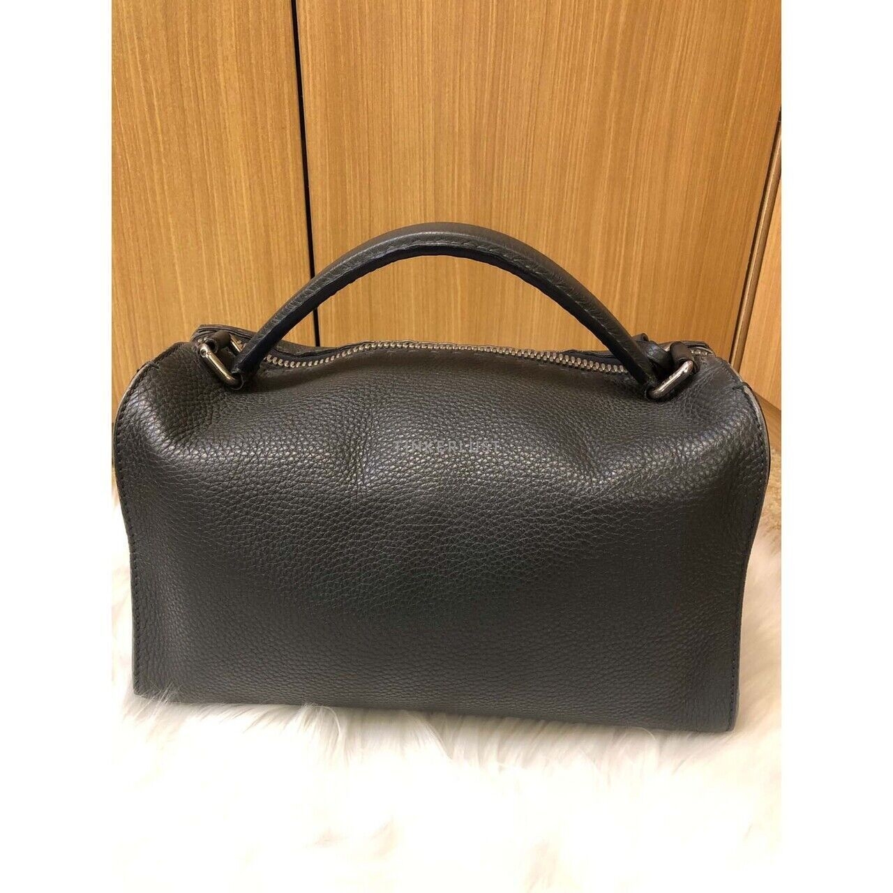 Fendi Selleria Lei Grey 2015 Satchel