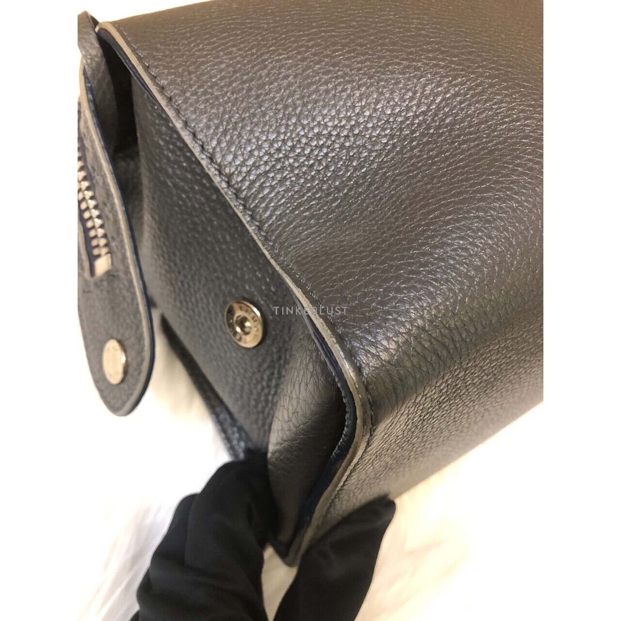 Fendi Selleria Lei Grey 2015 Satchel