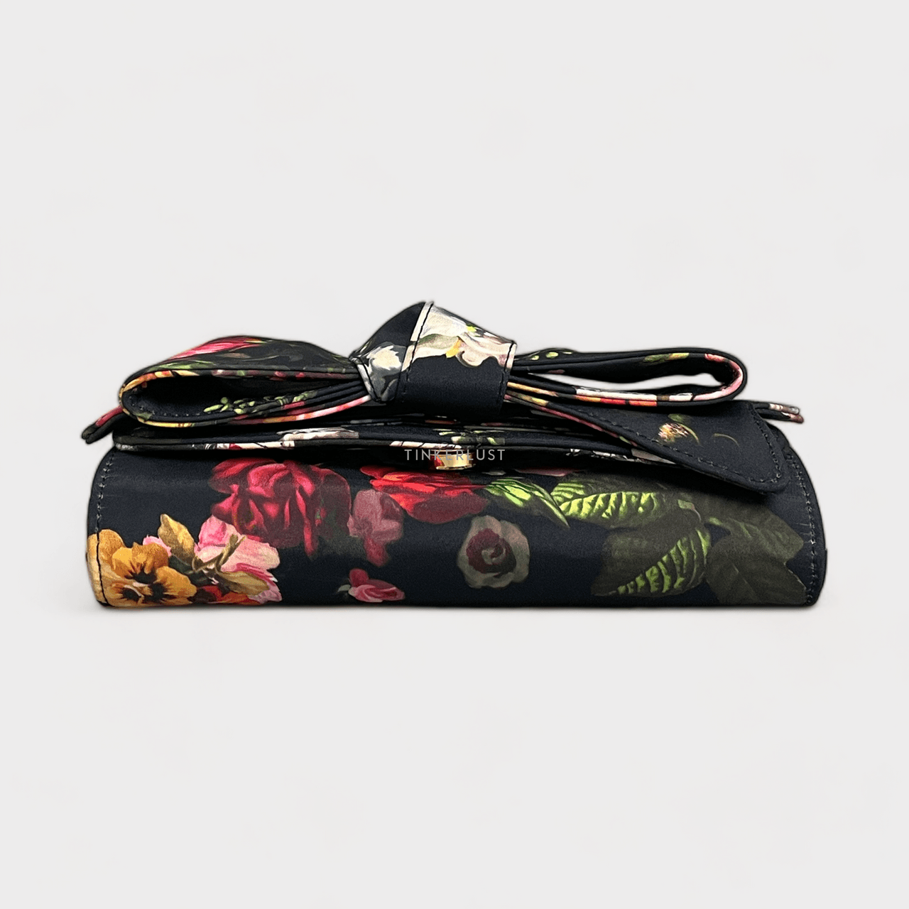 Ted Baker Black Floral Animal Printed Sling Bag