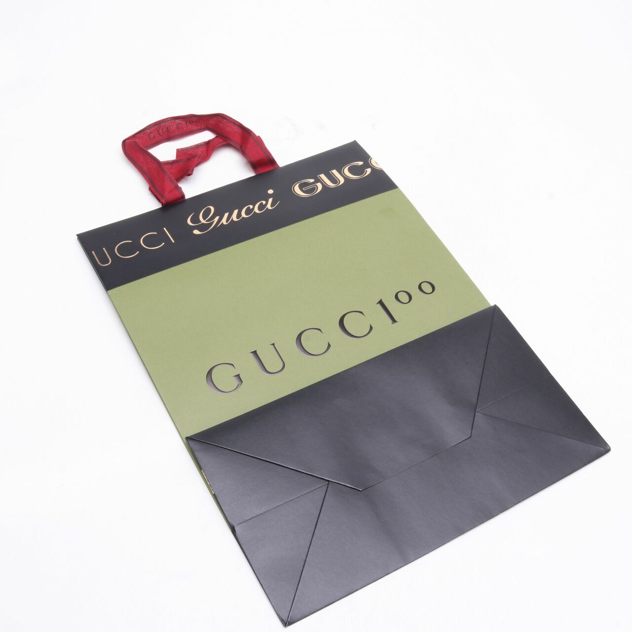 Gucci Calfskin Mini GG Marmont Bag Black Shoulder Bag