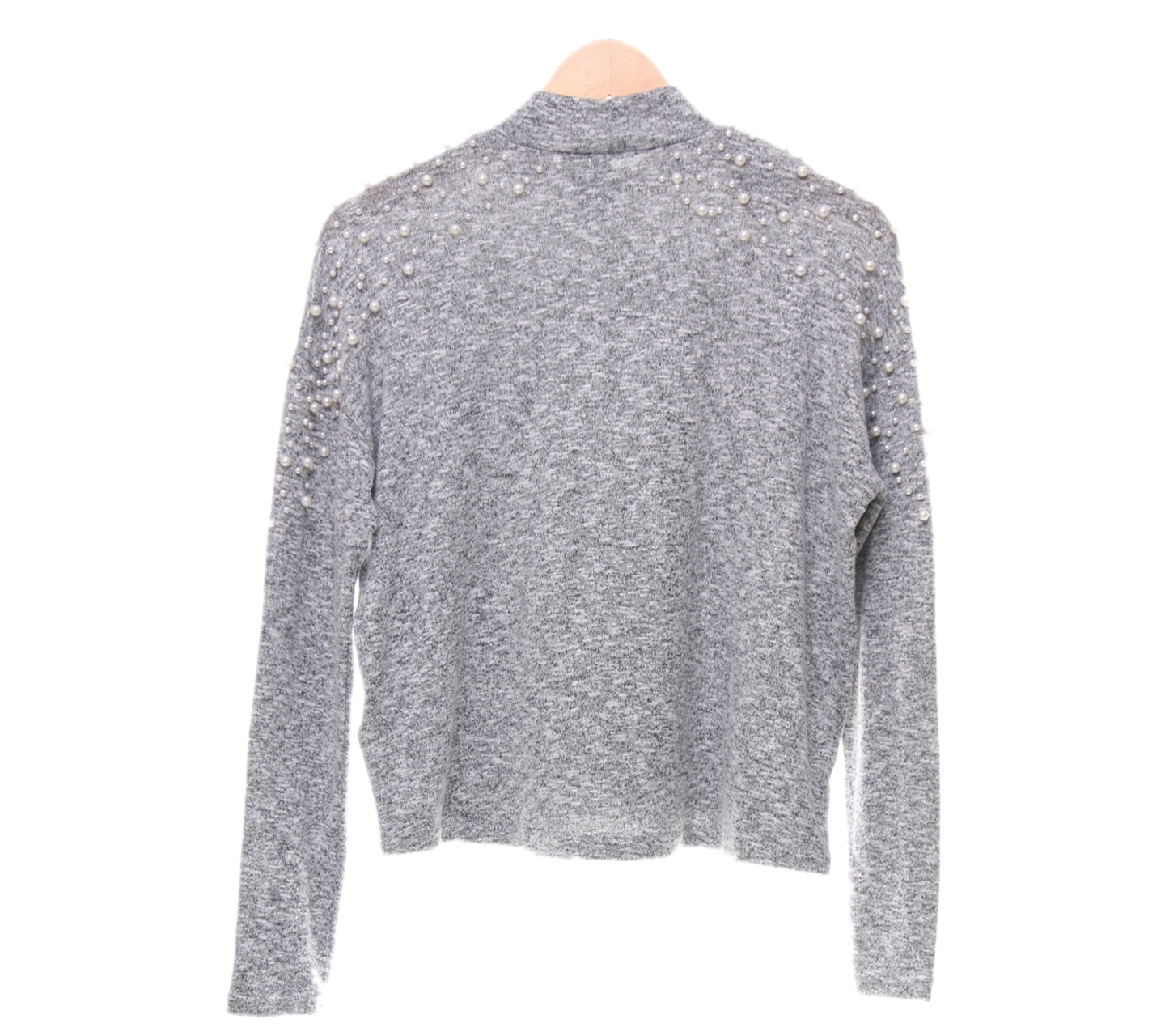 H&M Grey Pearls Blouse
