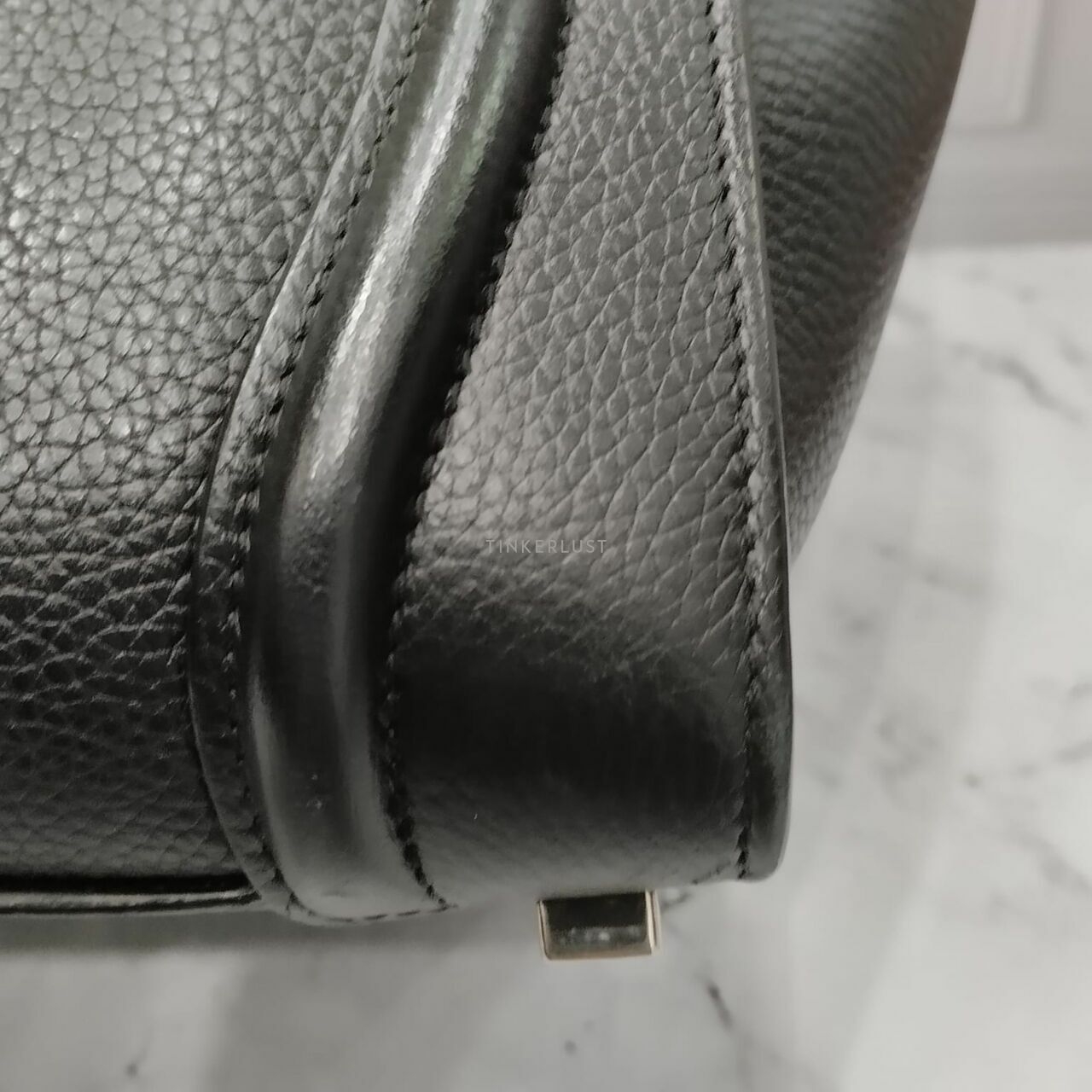 Celine Micro Luggage Black SHW Handbag