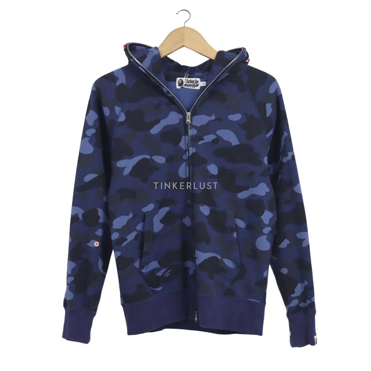 A Bathing Ape Shark Camo Blue Jacket