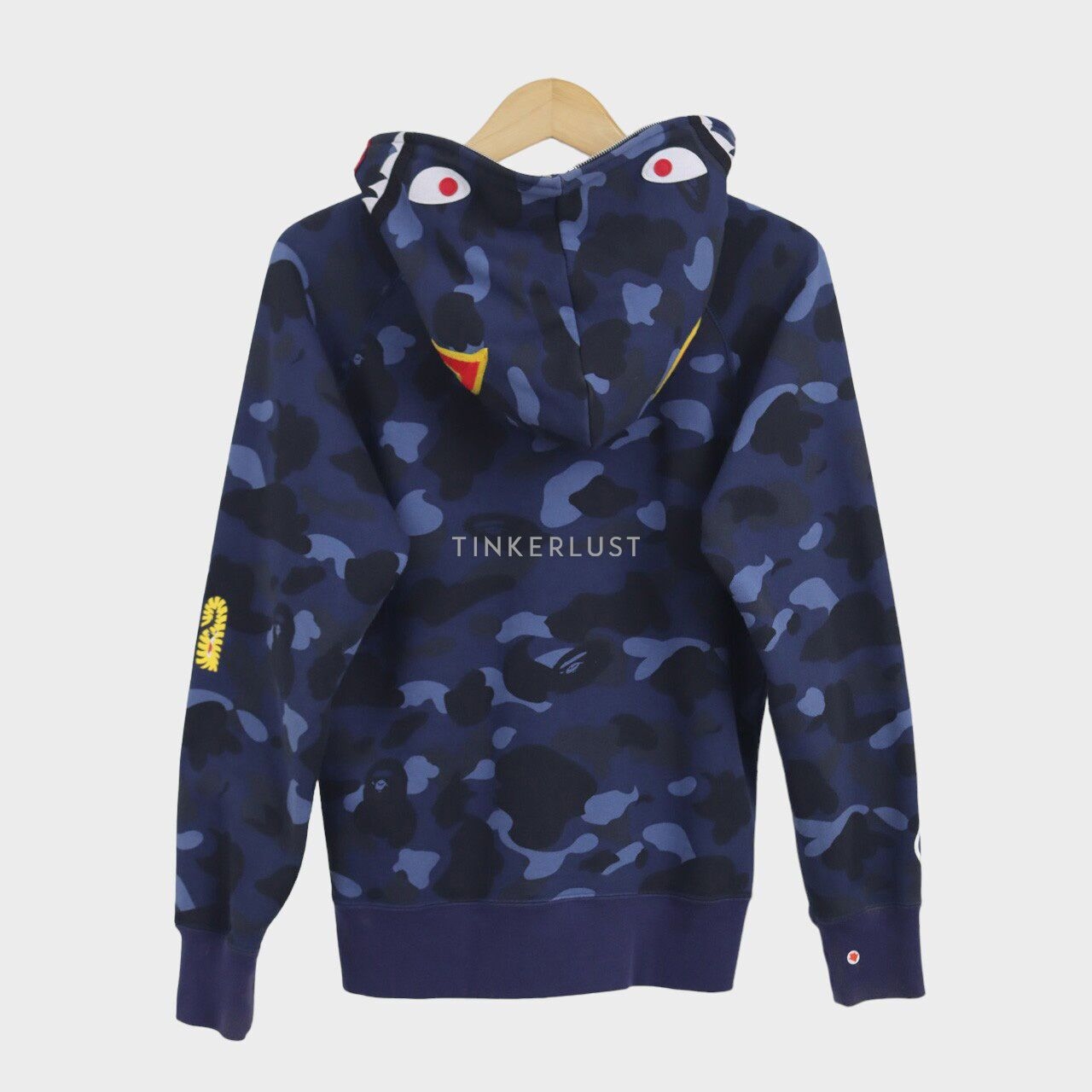 A Bathing Ape Shark Camo Blue Jacket