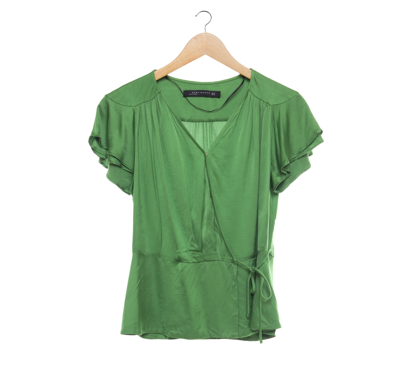 Zara green outerware