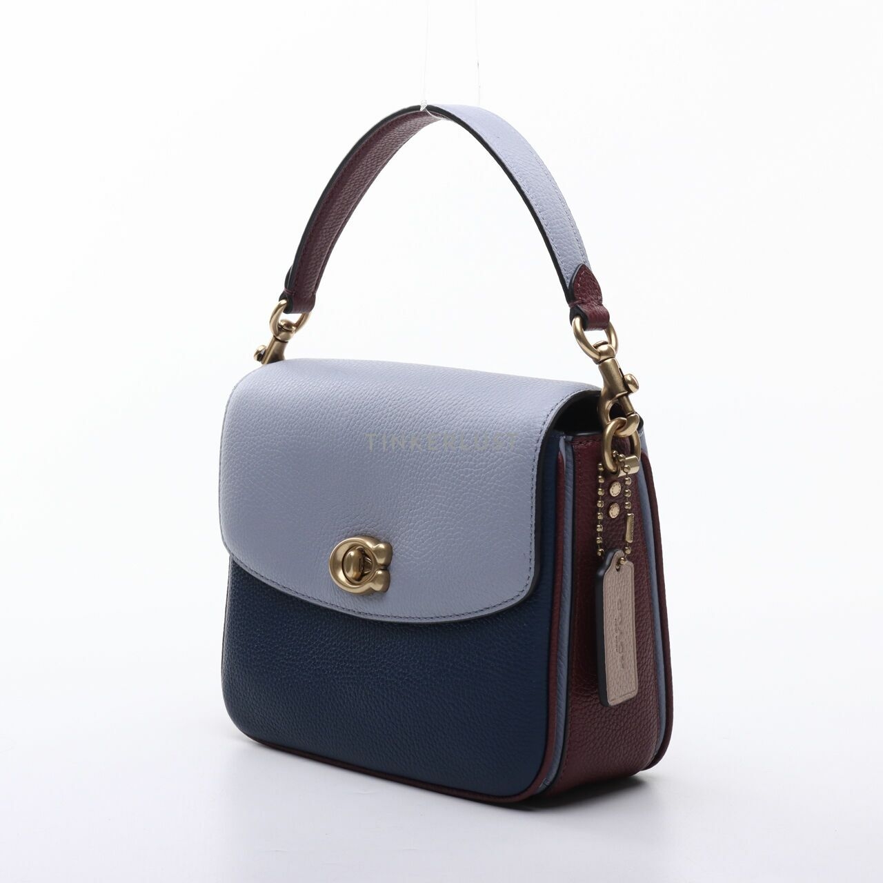 Coach Cassie 19 Colorblock Twilight Bue/Multi Sling Bag