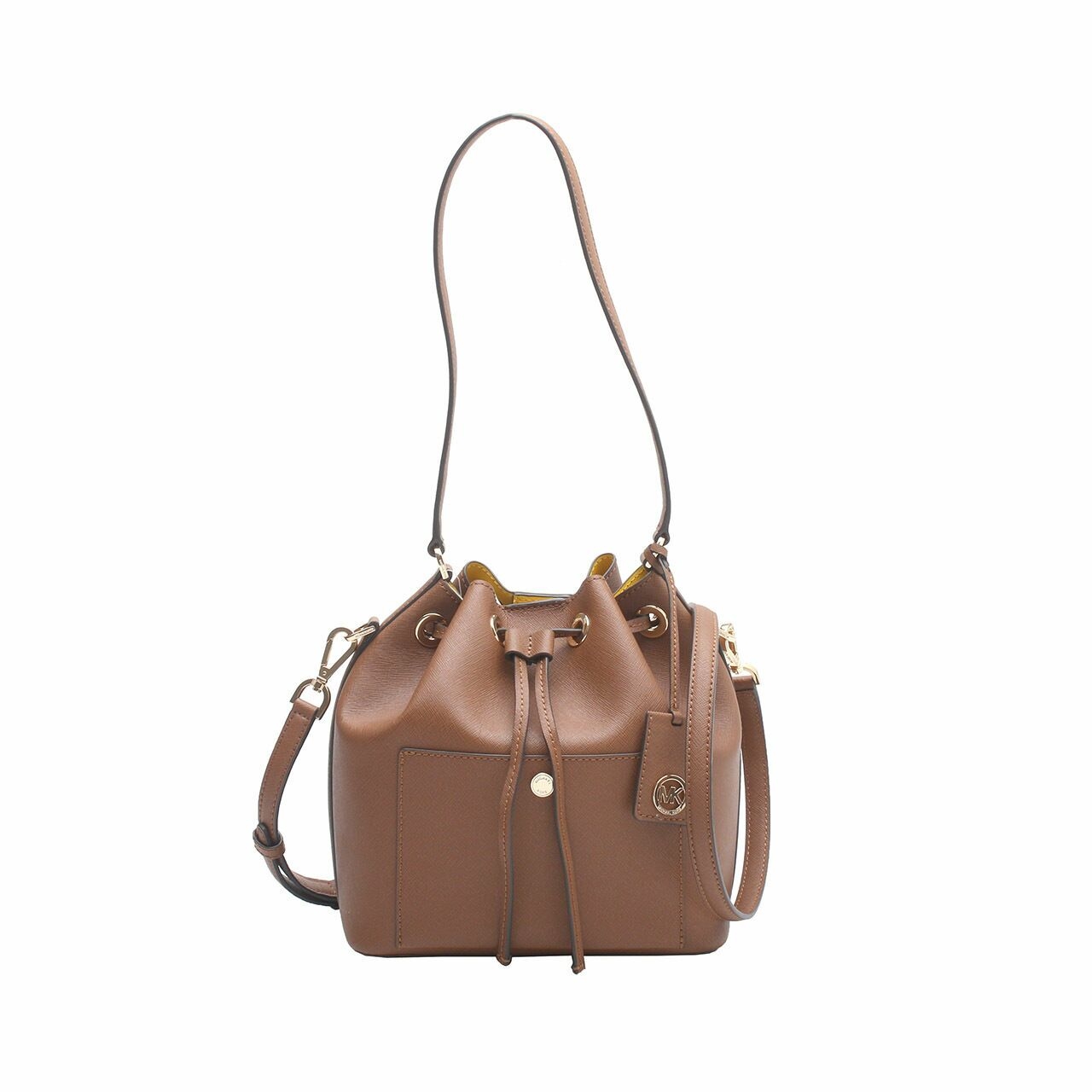 Michael Kors Brown Bucket Satchel Bag