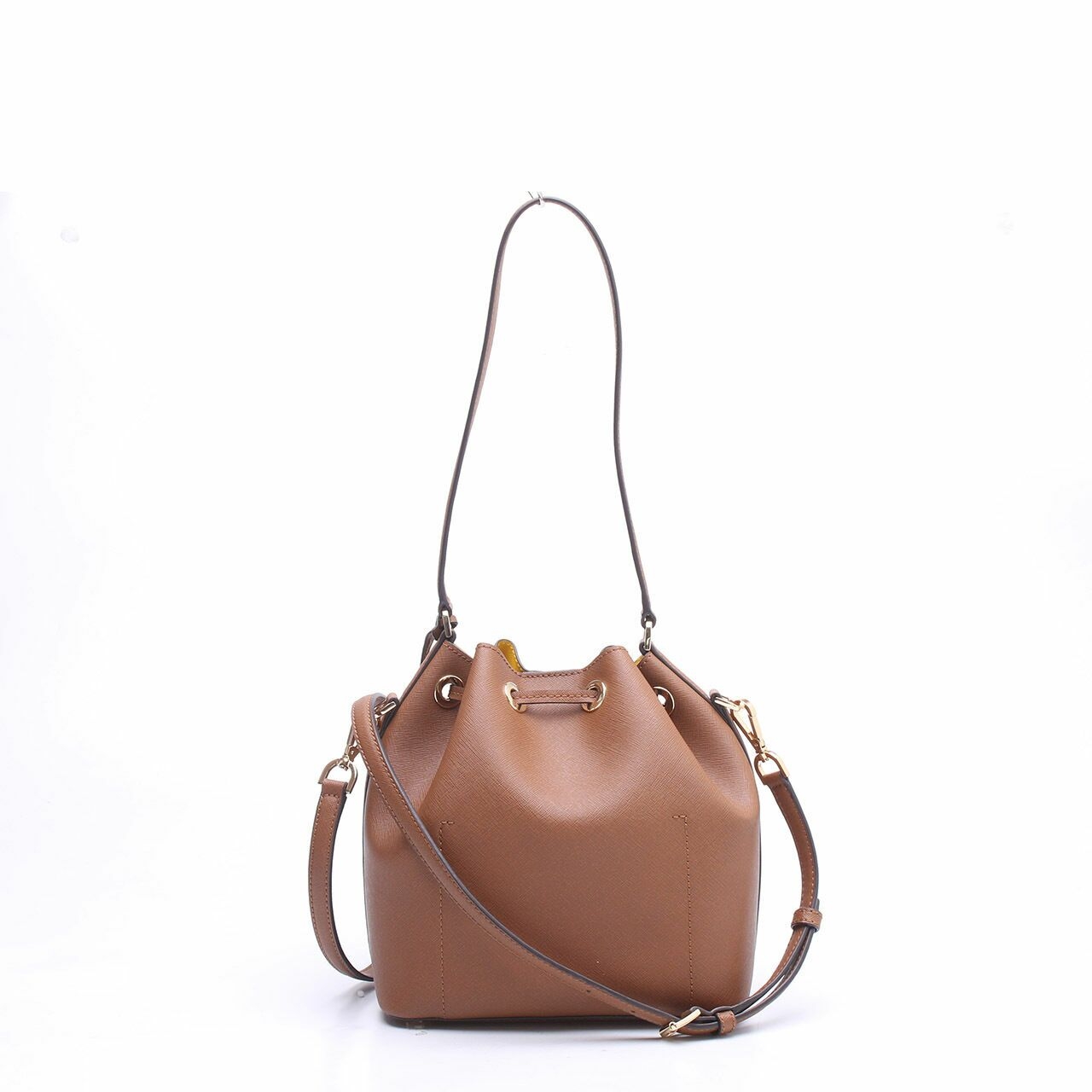 Michael Kors Brown Bucket Satchel Bag