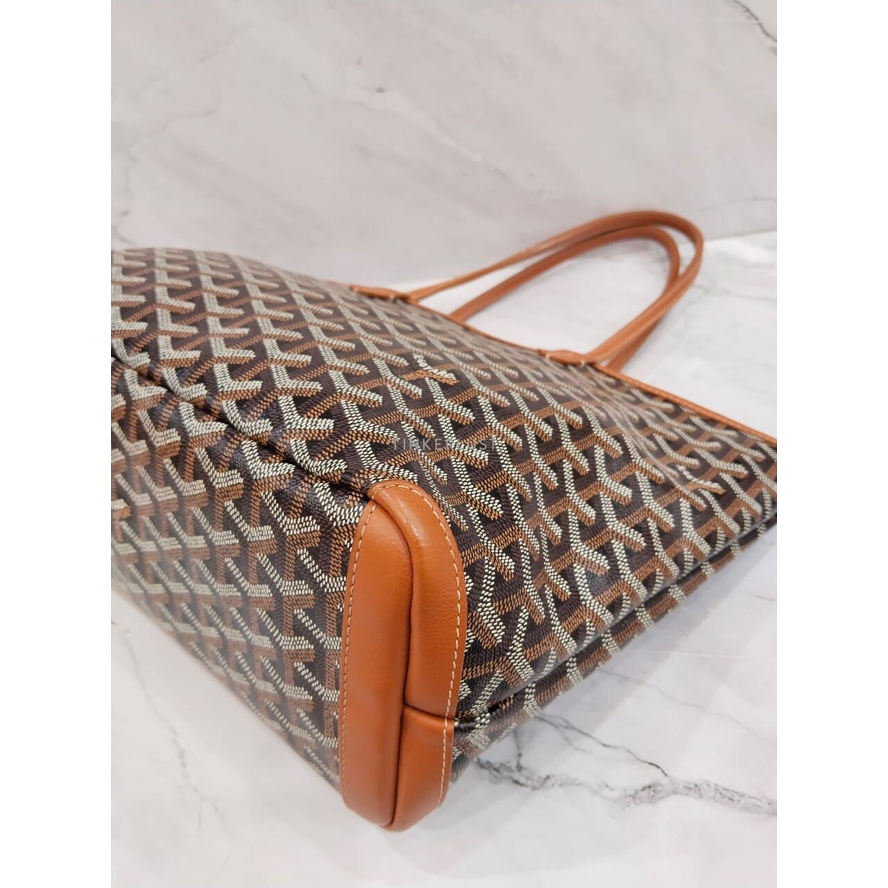 Goyard Artois PM Black & Tan 2022 Tote Bag