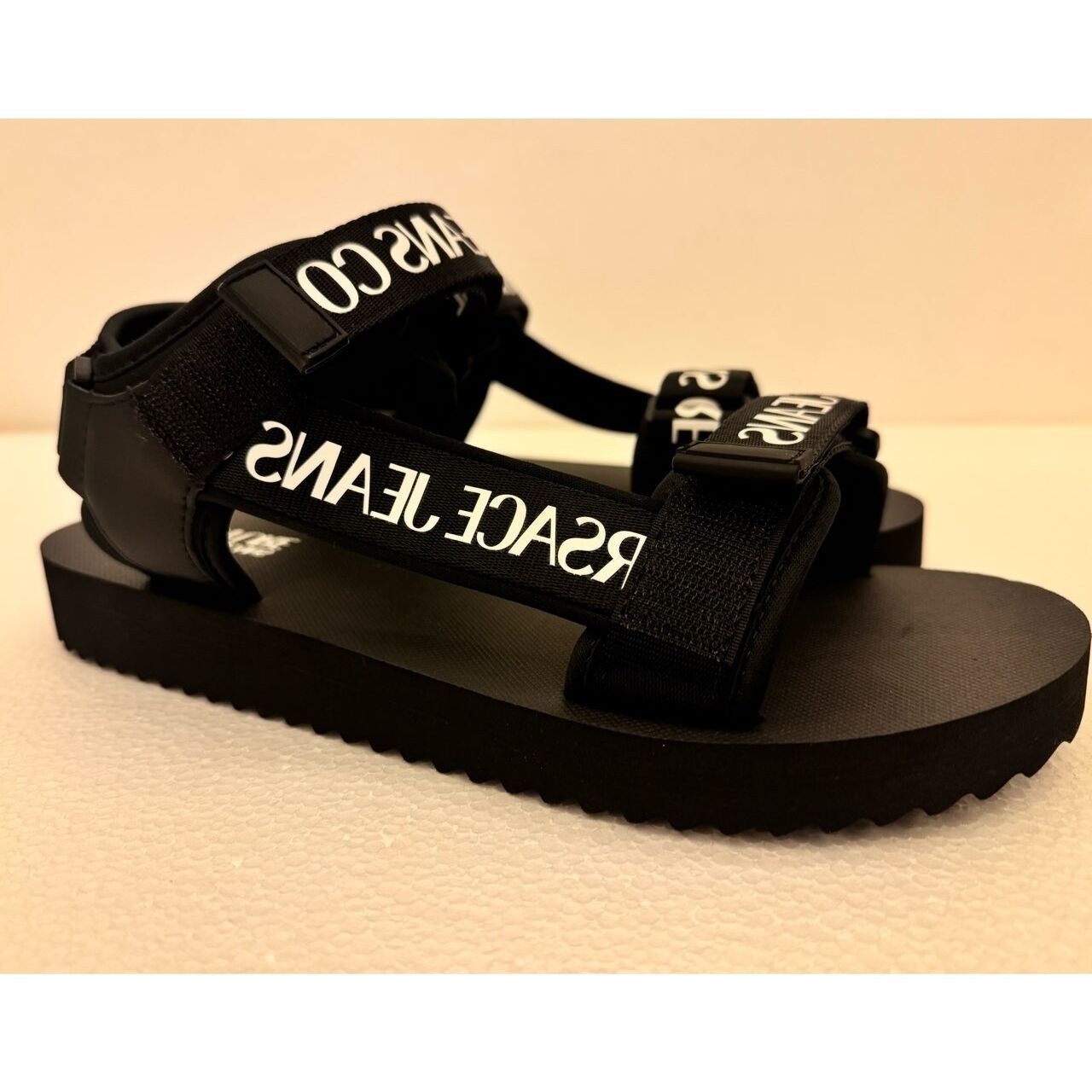 Versace Black Sandals