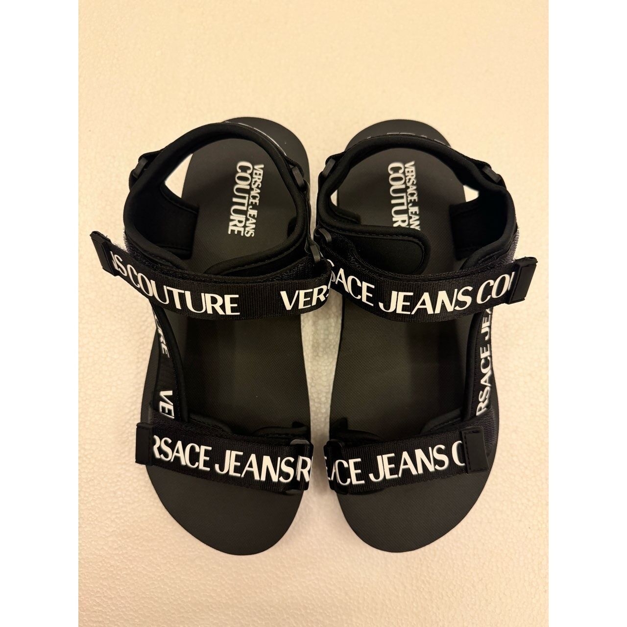 Versace Black Sandals