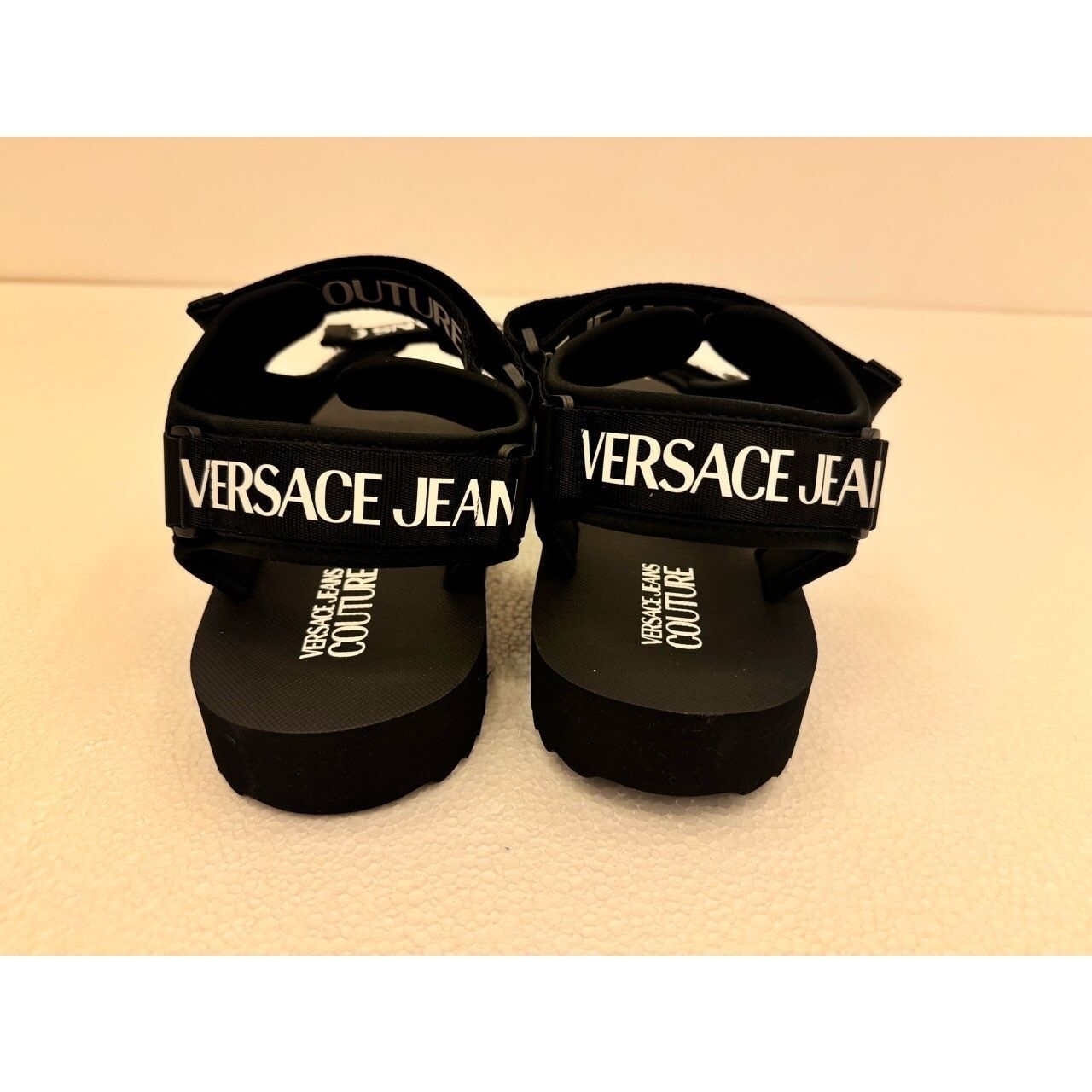 Versace Black Sandals