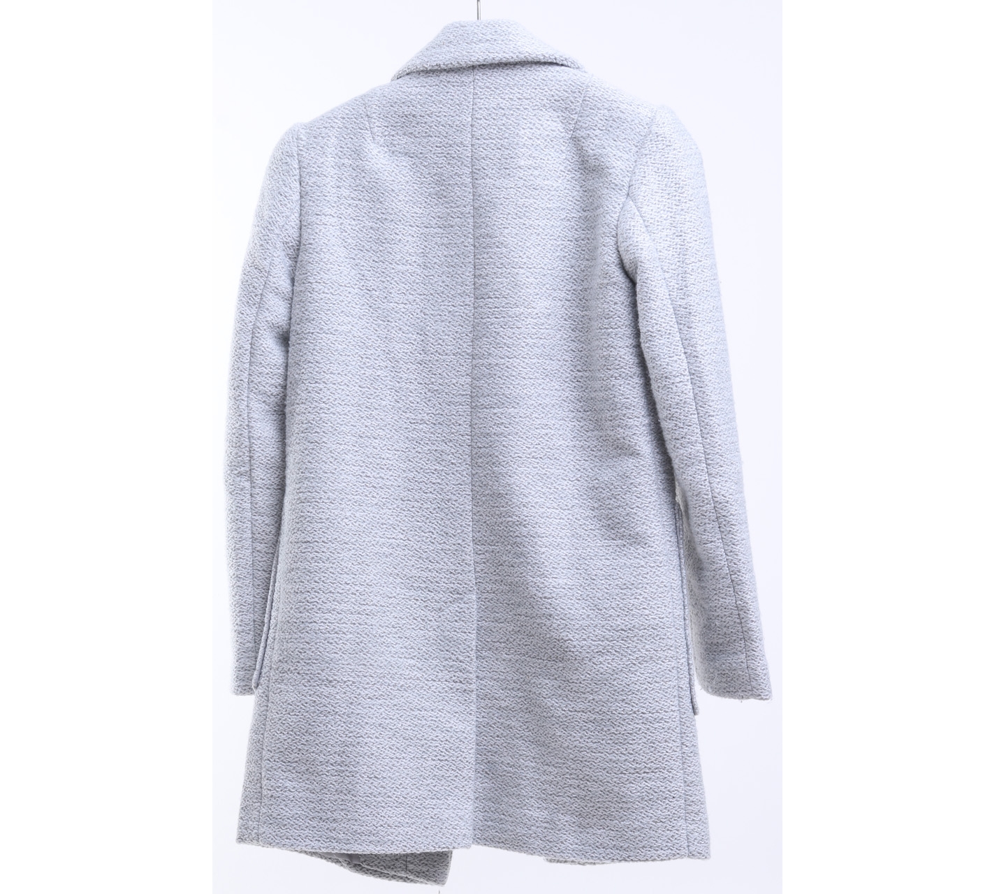 Asos Light Grey Tweed Outerwear