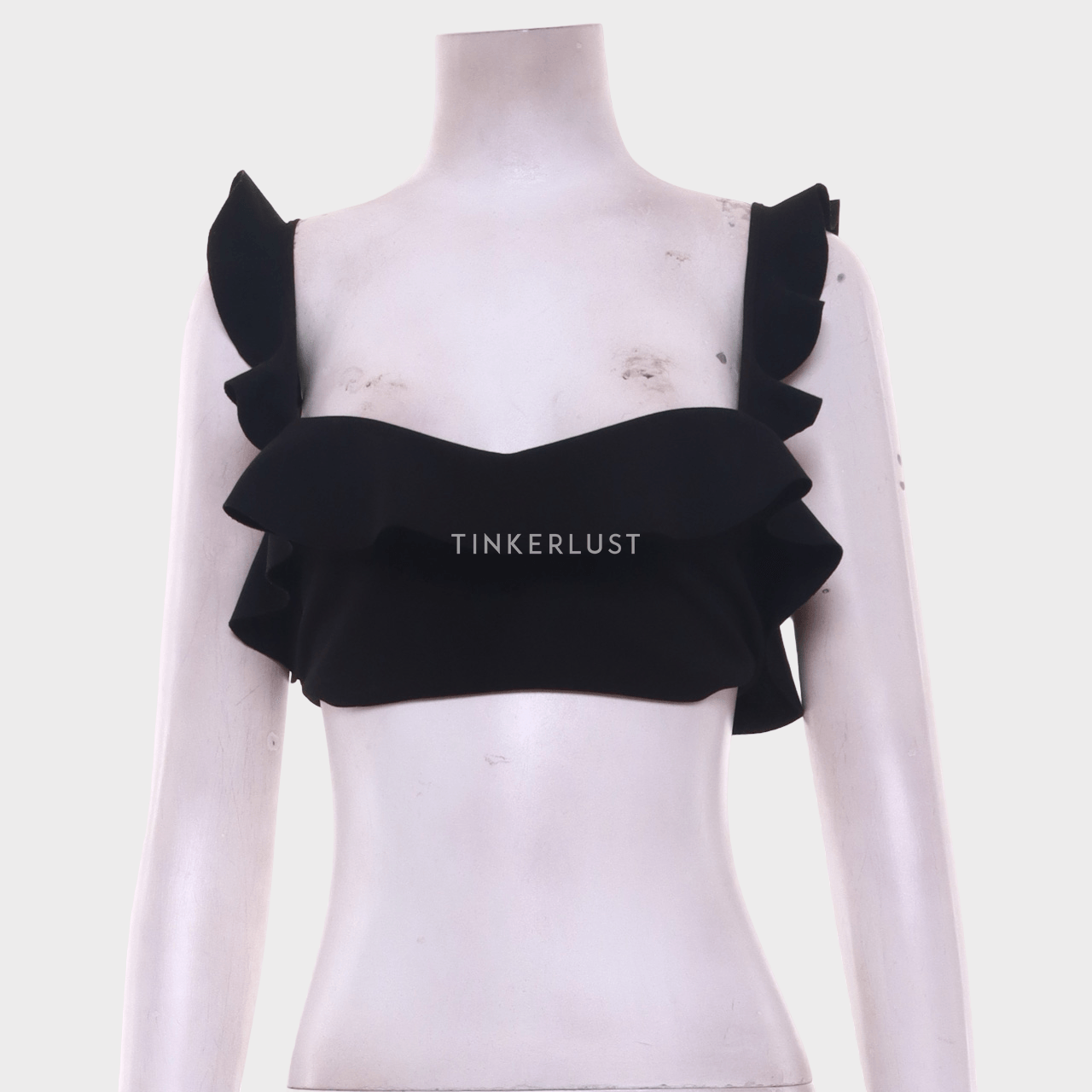 Zara Black Crop Sleeveless