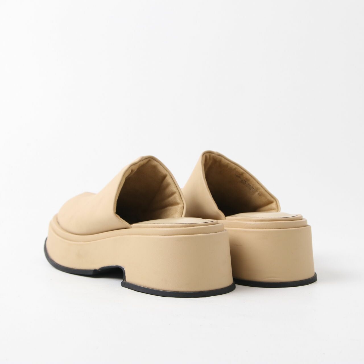 Charles & Keith Yellow Platform Clogs