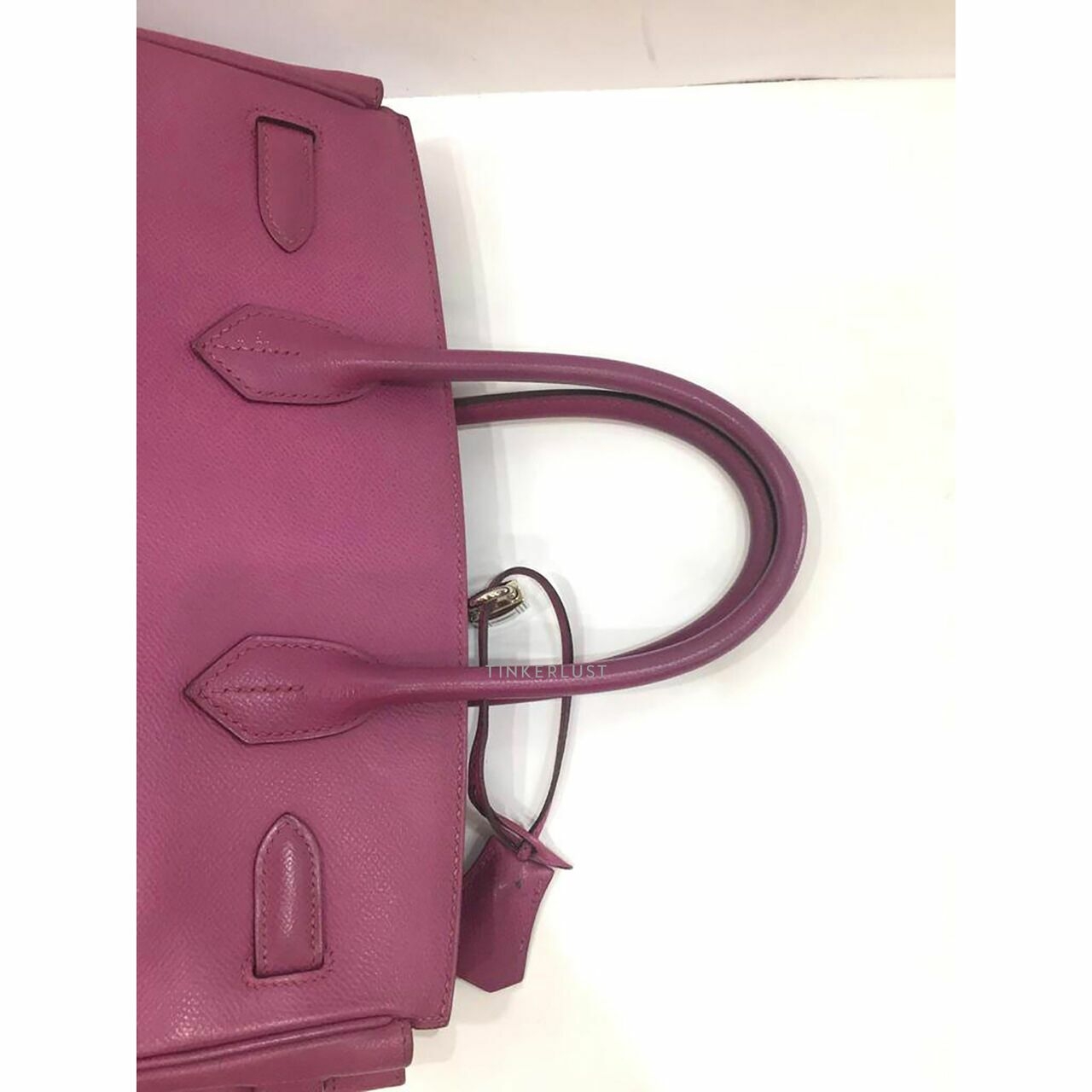 Hermes Birkin 30 Cyclamen Epsom 2004 #H Square PHW