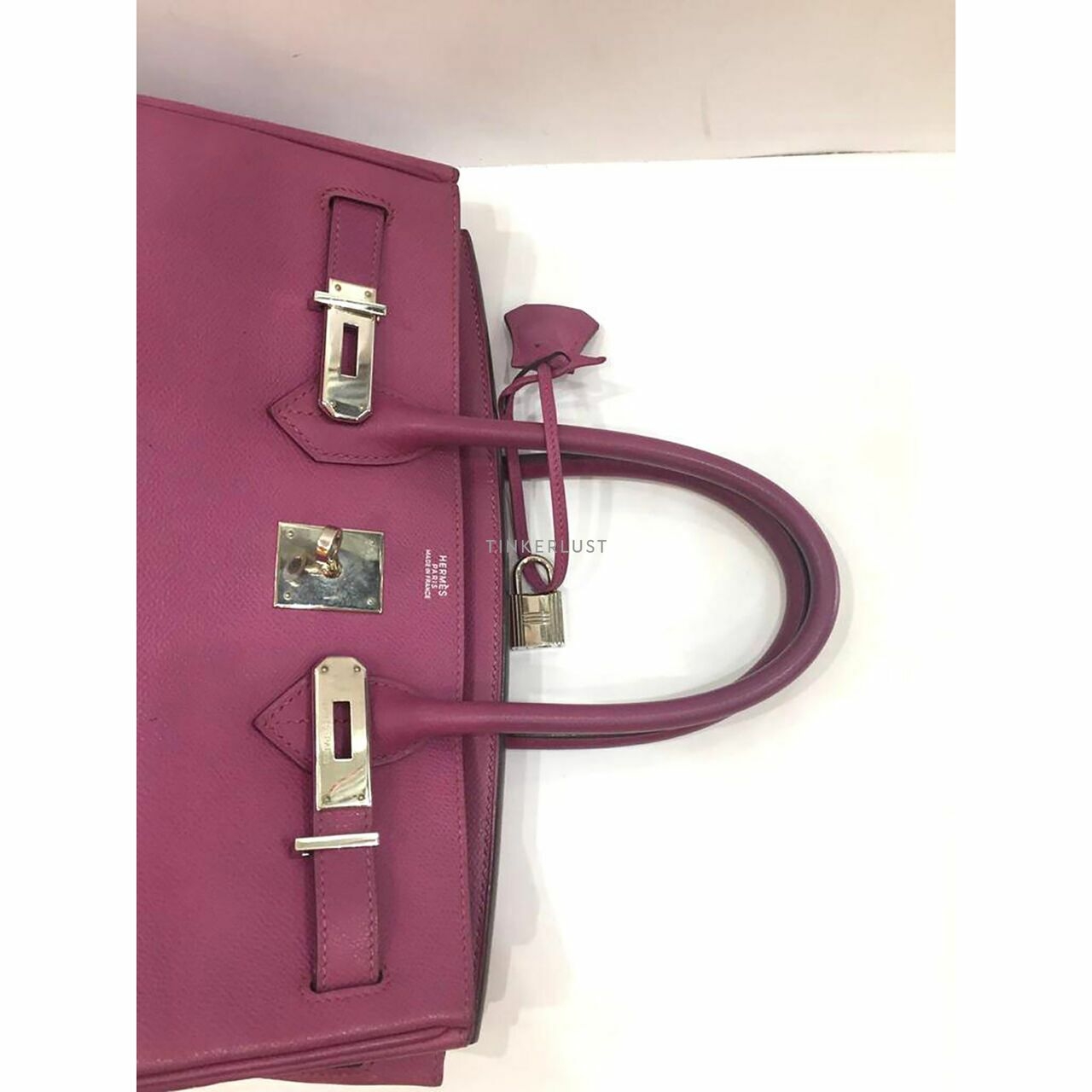 Hermes Birkin 30 Cyclamen Epsom 2004 #H Square PHW