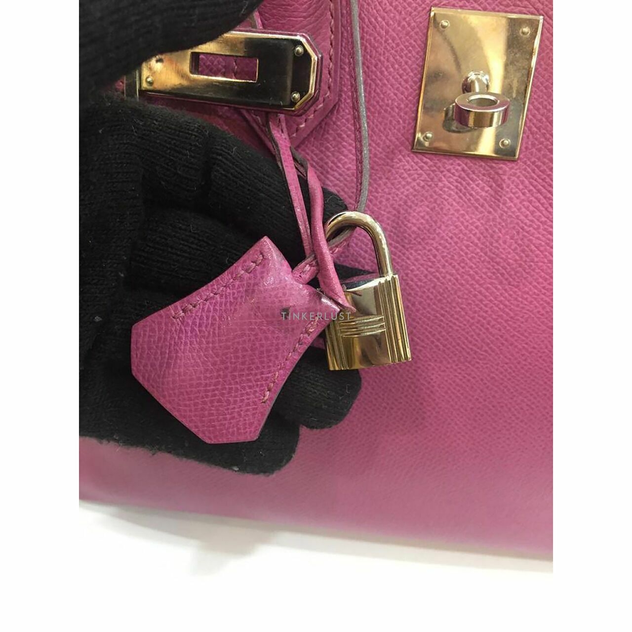 Hermes Birkin 30 Cyclamen Epsom 2004 #H Square PHW