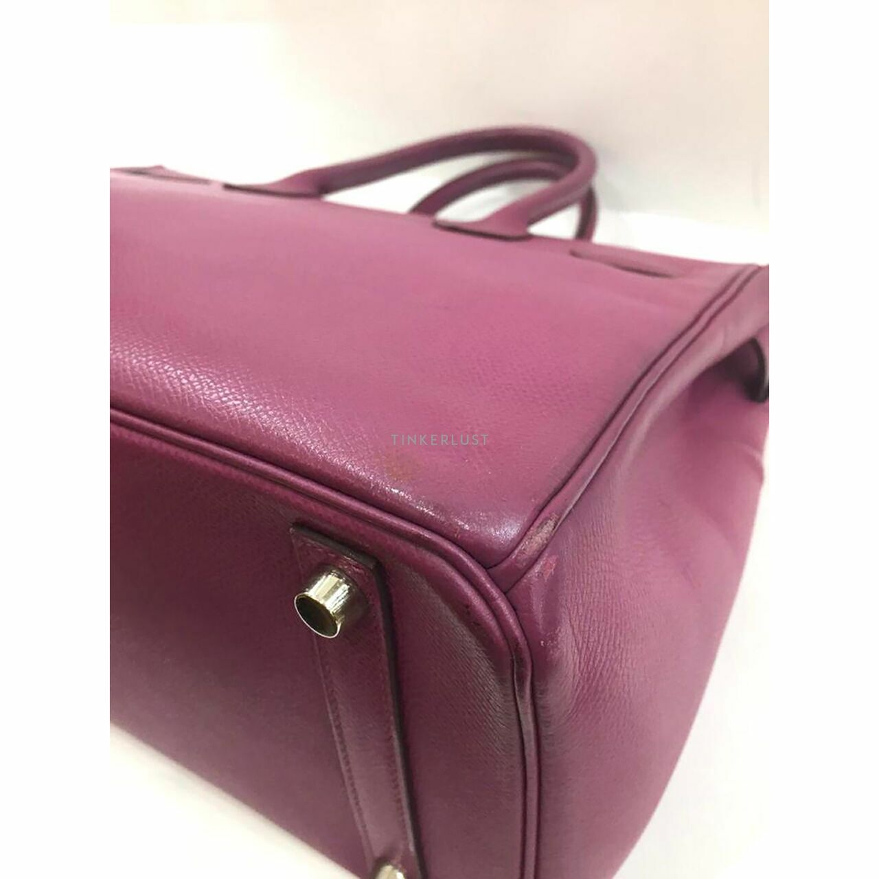 Hermes Birkin 30 Cyclamen Epsom 2004 #H Square PHW