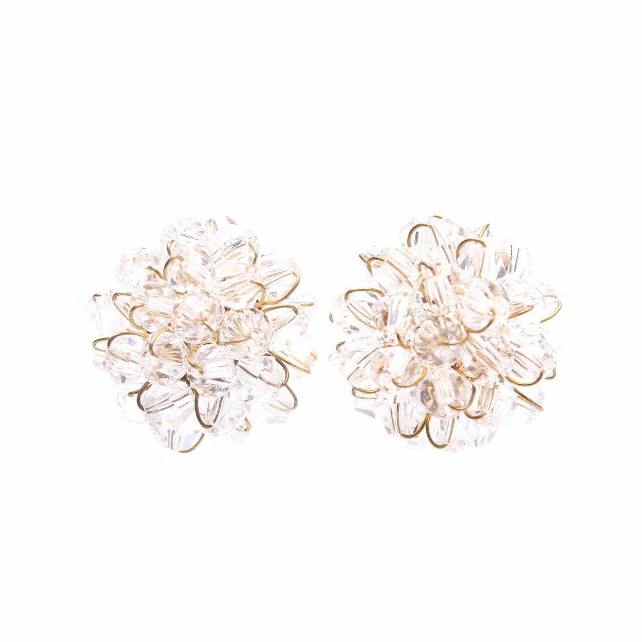 Private Collection White Sequins Earring Jewelry