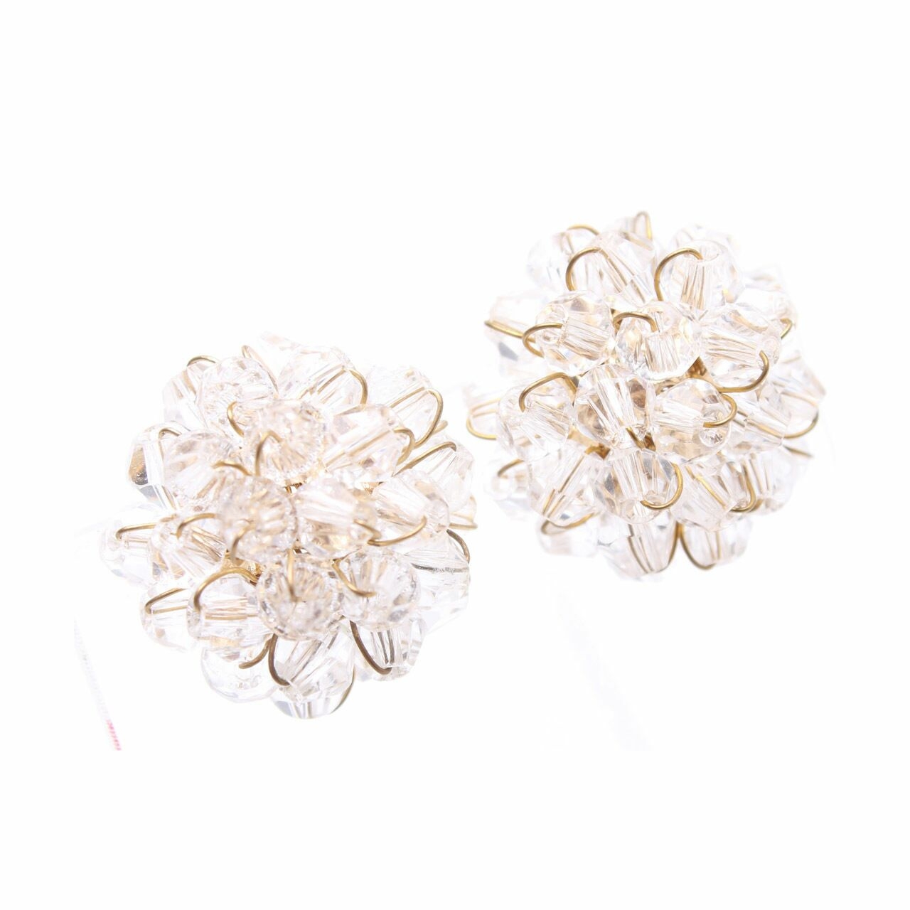 Private Collection White Sequins Earring Jewelry