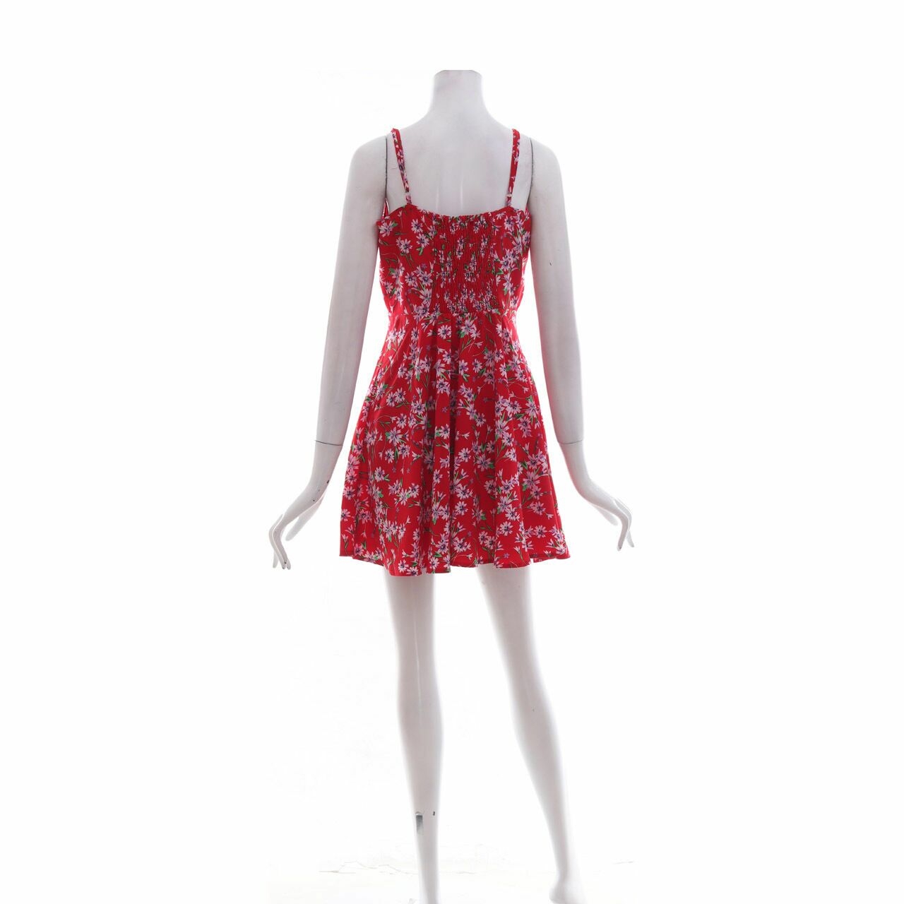 Cotton On Red Floral Mini Dress