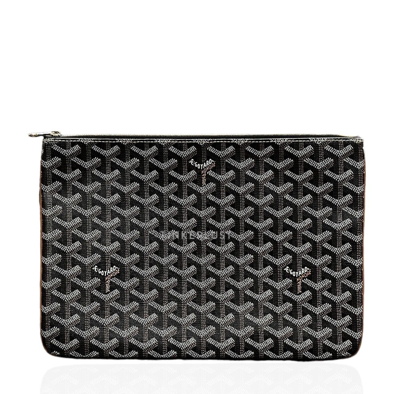 Goyard Senat Black/Brown Clutch 